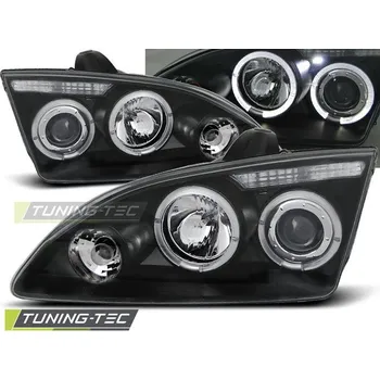 Přední světlomet PŘEDNÍ SVĚTLA FORD FOCUS II 09.04-01.08 ANGEL EYES ČERNÁ