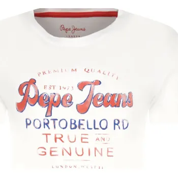 Pánské tričko Pepe Jeans London Tričko ALBERT | Barva:bílý | Velikost:128