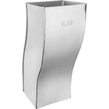 okap Koleno titanzinkové hranaté 100 mm odskokové