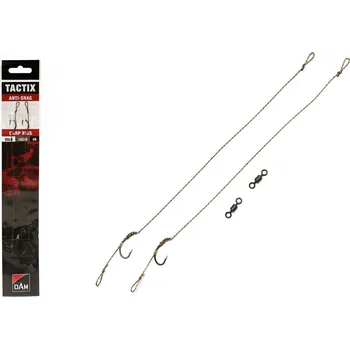Rybářský háček DAM návazec Anti-Snag Rig 25Ib /16cm Velikost: Vel. 6