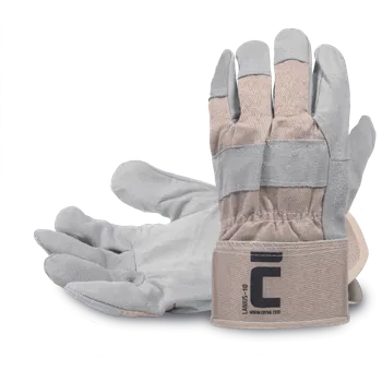 Pracovní rukavice ČERVA Rukavice LANIUS, kombinované, bílo-šedé 0101016186090 9