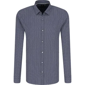 Pánská košile boss Košile Lucky | Barva:tmavě modrá | Velikost:M