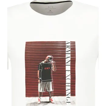 Pánské tričko Armani Exchange Tričko | Barva:ekr | Velikost:M