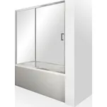 Vanová zástěna s posuvnými dveřmi DETROIT 2 150 cm Univerzální 1500 mm 1500 mm