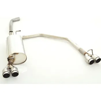 Tlumič výfuku Duplex sportovní tlumič výfuku (nerez) - s certifikátem ECE (971412D-x)