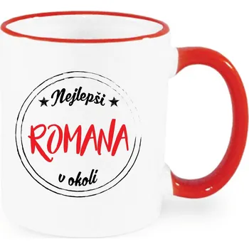 Hrnek - Nejlepší Romana v okolí Barva: Červená
