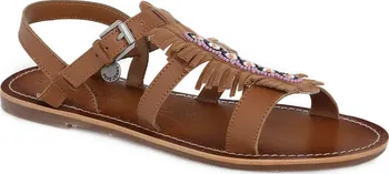 Dámské sandále Pepe Jeans London SANDÁLY MAYA INDIAN | Barva:bronzově hnědý | Velikost:38