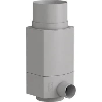 sběrač dešťové vody Sběrač dešťové vody Wisy Raincollector RS šedý Varianty: 108 - 111 mm (plastové svody)