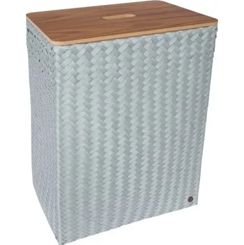 Úložný box HANDED BY Úložný koš s víkem Grand superb & lid, greyish green