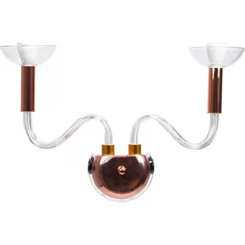 Nástěnné svítidlo Nástěnná lampa Kinkiet Decor I bílá/zlatá