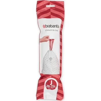 Pytle na odpadky Brabantia PERFECTFIT Sáčky do odpadkového koše 23 l (20-25 l) (J) - role 10 ks
