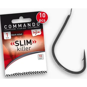 Rybářský háček Carp Zoom Háčky Slim Killer - 10 ks/vel. 1