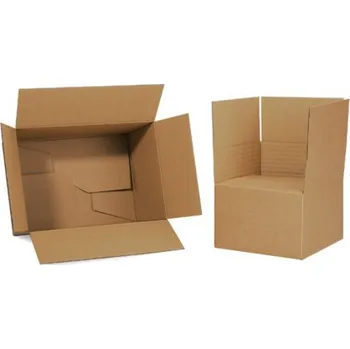 Karton Automatický skládací karton, 1 drážka, s výškovým rýhováním, 215 x 150 x 100-140 mm, kvalita 1.20