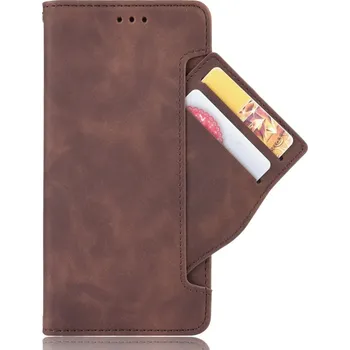 Příslušenství pro tablet VSECHNONAMOBIL 56335 SLOT Peněženkový obal pro TCL 30 SE hnědý