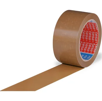 Lepicí páska Lepicí páska PVC tesa 4120, hnědá, šířka 50 mm x 66 lfm, síla 49 µ