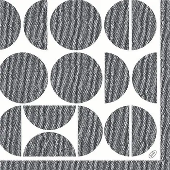 Papírový ubrousek Ubrousek 40x40cm Dunisoft SHAPES, 60 ks v balení 100031265