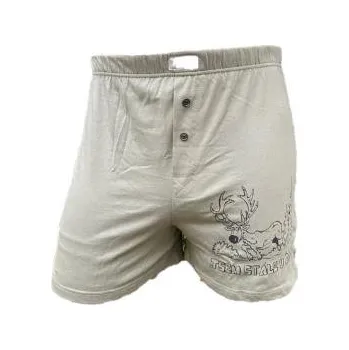 Trenýrky E-myslivost Myslivecké trenýrky - Jelen v říji - tmavě zelené - Velikost M