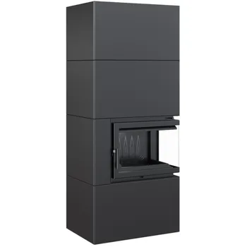 Krbová vložka Kratki Simple Box 8 kW pravá černá