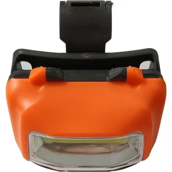 Svítilna Lampička na koloběžku/kolo - přední, plastová Vyber barvu :: Oranžová