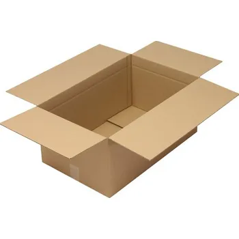 Karton Skládací krabice z vlnité lepenky, 1vrstvá, vnitřní rozměry 610 x 380 x 280 mm, kvalita 1.30C