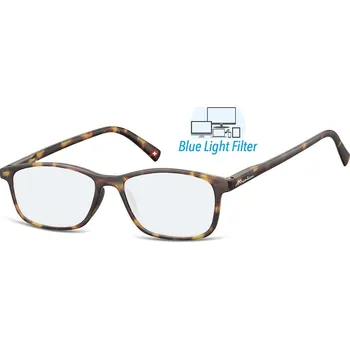 Brýle na čtení MONTANA EYEWEAR Slim dioptrické brýle na počítač BLF51F +1,00 Flex