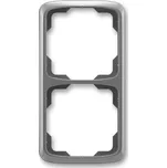 Dvojrámeček Tango svislý kouřová šedá ABB 3901A-B21 S2