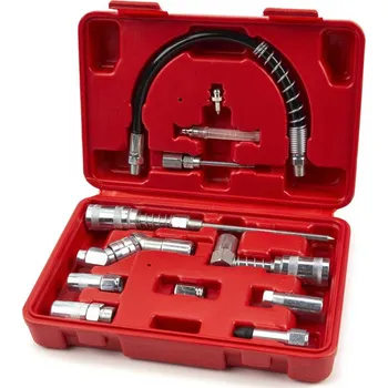 Sada univerzálního příslušenství pro mazací lis / pistoli, 12 dílů (LT Machines)