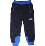 Chlapecké softshellové kalhoty, zateplené - Wolf B2193, tmavě modrá Barva: Modrá tmavě, Velikost: 86