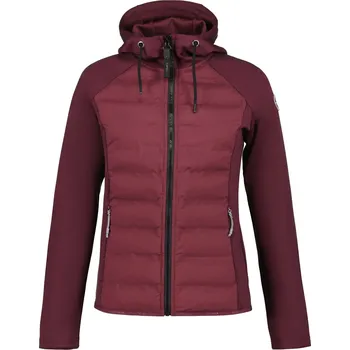 Dámská Prošívaná bunda ICEPEAK AFTOA 2/54863650Q4/689 – Vínová M