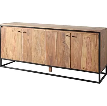 Organizace kuchyně BIZZOTTO dřevěný příborník NARTAN hnědý 175x45 cm 0746949