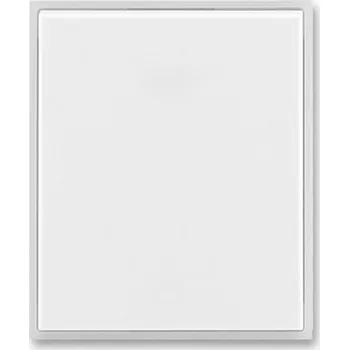 Elektroinstalační materiál Kryt vypínače Time bílá/ledová bílá ABB 3558E-A00651 01