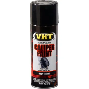 Autolak VHT BARVA na brzdy, Černá (lesklá černá)