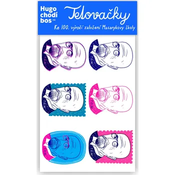 Výuková hračka Hugovy tetovačky - Masaryk