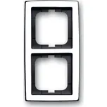 Dvojrámeček Solo chromová lesklá 1754-0-4327, 2CKA001754A4327