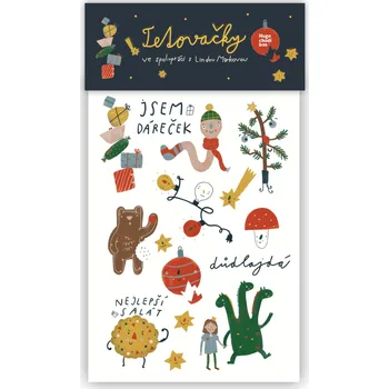 Výuková hračka Hugovy tetovačky - Vánoční