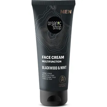 Pleťový krém ORGANIC SHOP Multifunkční krém na obličej Blackwood a máta 75&nbsp;ml