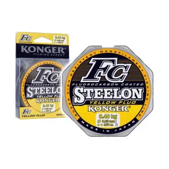 Vlase Konger Steelon FC Yellow Fluo 150m 0,20mm 5,8kg
