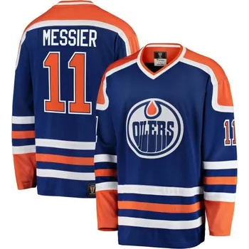 Fanatics Pánský dres Edmonton Oilers NHL Mark Messier #11 Premier Breakaway Jersey Velikost: L