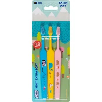TePe Mini x-soft zubní kartáčky 3ks blistr 382310
