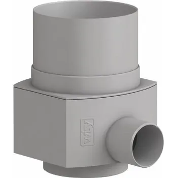 okap Sběrač dešťové vody Wisy Raincatcher RM šedý Varianty: 108 - 111 mm (plastové svody)