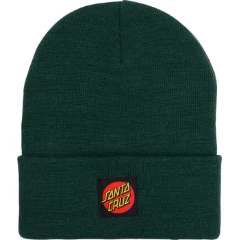 Čepice santa cruz Pánský kulich classic label beanie dark olive