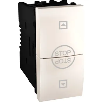 vypínač Vypínač, spínač pro ovládání žaluzií, šroubový, 1mod., marfil MGU3.108T.25 UNICA Schneider Electric