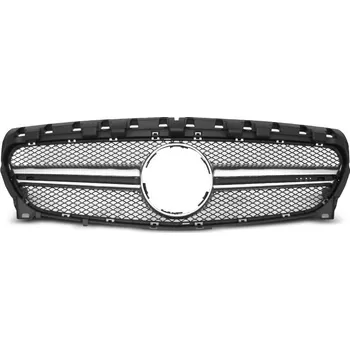 Tuning TUNING-TEC Přední maska Mercedes CLA W117 13-19 stříbrná/černá SPORT