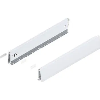 Nábytkové kování BLUM MERIVOBOX sada výška M, BLUMOTION S, 70kg, délka 500, hedvábně bílá