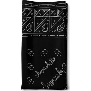 Šátek chocolate šátek bandana black/white