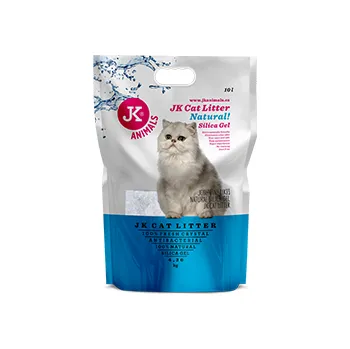 Podestýlka pro kočku JK Animals Litter Silica gel - natural, kočkolit 4,3 kg/10 l