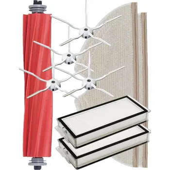 Sada příslušenství pro robotický vysavač Sada kartáčů a HEPA filtry pro XIAOMI Roborock Q7 Max Plus, T8, Q7 Max 9ks