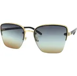 Dámské sluneční brýle, čtvercové B3738, zelené barvy 9001558-16