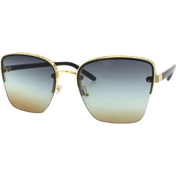 Sluneční brýle Dámské sluneční brýle, čtvercové B3738, zelené barvy 9001558-16