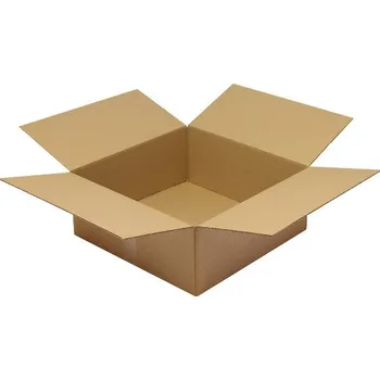 Karton Skládací krabice z vlnité lepenky, 1vrstvá, vnitřní rozměry 500 x 500 x 200 mm, kvalita 1.30C